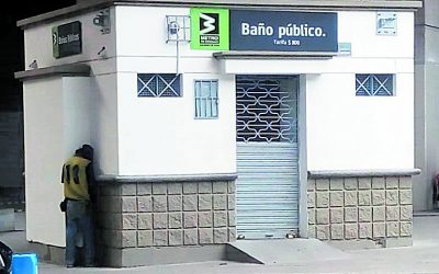 Cuando los baños públicos cierran