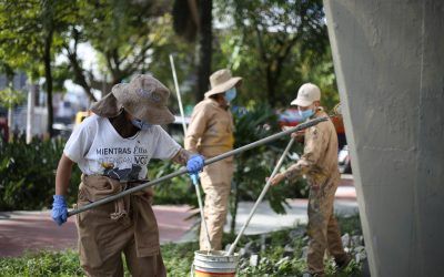 Inicia intervención de zonas verdes en Medellín